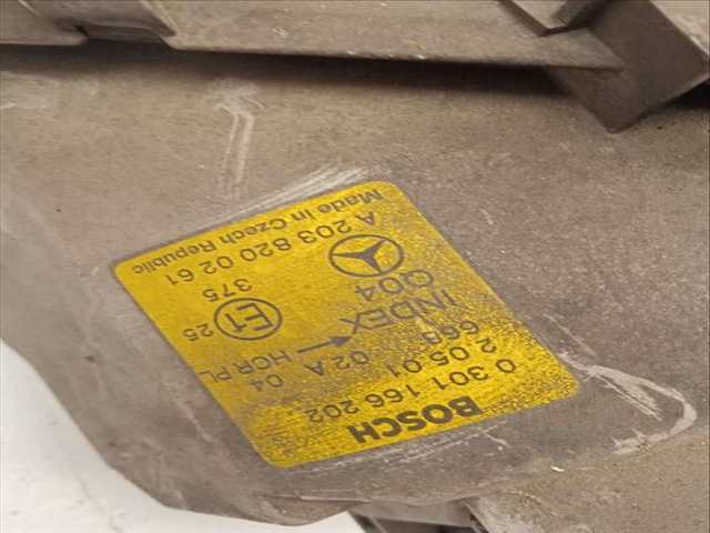 Foto 3ª: Faro Derecho Mercedes Clase C 160 2.2 CDI CAT BERLINA 143CV 105KW [611962] (2001)