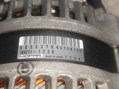 Foto 3ª: Alternador Alfa Romeo Giulietta 2.0 G AUT. 200CV 147KW 952 SEDAN 55273807 (2019)