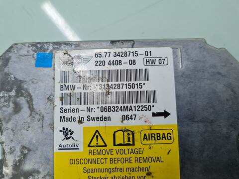 Foto 2ª: Centralita Airbag Mini Mini COOPER 120CV 88KW [N12B16A] (2006)