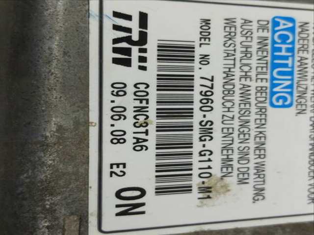 Foto 2ª: Centralita Airbag Honda Civic 1.8 COMFORT BERLINA 140CV 103KW [R18A2] (2008)