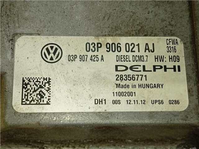 Centralita Motor ECU Volkswagen Polo 1.2 ADVANCE [1.2 LTR. - 55 KW TDI]
