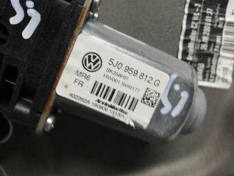 Foto 3ª: Elevalunas Manual Trasero Derecho Skoda Roomster BNV (2007)