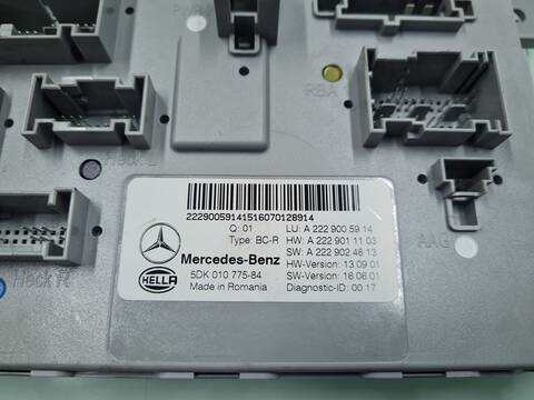 Foto 2ª: Caja Reles Fusibles Mercedes Clase C 160 C 220 CDI BLUETEC 205.004) 170CV 125KW [651921] (2016)