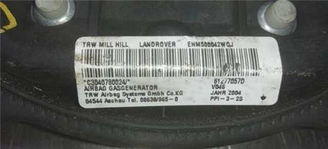 Airbag Delantero Izquierdo Land Rover Range 3.0 TD6 HSE [3.0 LTR. - 130 KW TD6]