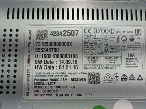 Foto 3ª: Sistema GPS Opel Corsa SELECTIVE 90CV 66KW [B14XER OPT LDD] (2016)