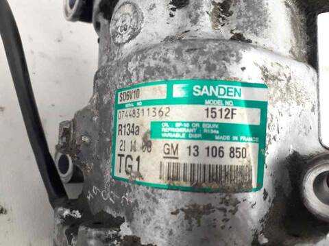 Foto 2ª: Compresor Aire Acondicionado Opel Corsa 1.3 16V CDTI CAT Z 13 DT - LN9) 69CV 51KW (2004)