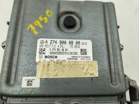 Foto 3ª: Centralita Motor ECU Mercedes Clase C 160 C 350 T E 205.247) 279CV FAMILIAR [274920] (2015)