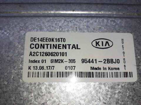 Foto 3ª: Centralita Motor ECU Kia Niro 141CV 104KW [G4LE] (2017)