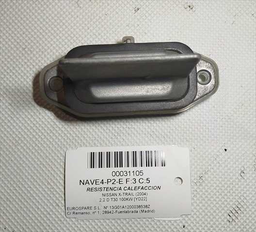 Foto 2ª: Calefacción Nissan X-Trail 2.2 D T30 [YD22] (2004)