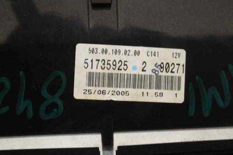 Foto 3ª: Cuadro de Instrumentos Fiat Croma 1.9 8V JTD CAT 939A1000 - 192A8000) 120CV 88KW (2005)