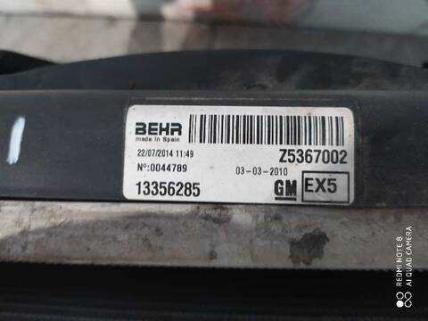 Foto 2ª: Radiador Motor Opel Meriva ESSENTIA 101CV 74KW [B14XER] (2014)