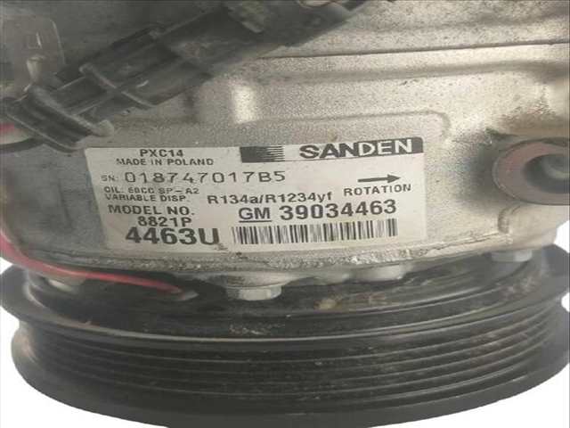 Compresor Aire Acondicionado Opel Astra 1.4 TURBO 68) 150CV