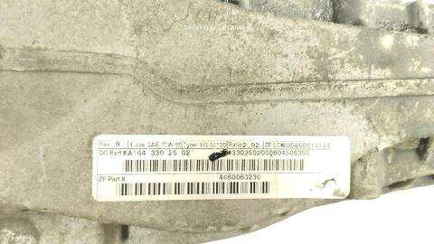 Foto 2ª: Diferencial Delantero Mercedes Clase R 280 R 320 CDI 4-MATIC 251.022 251.122) [OM 642.950] (2006)