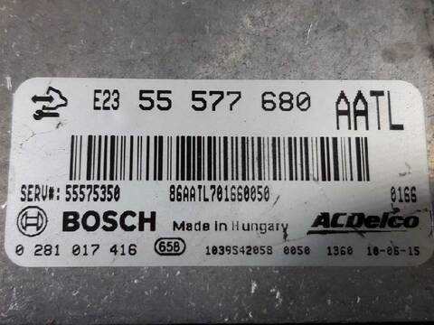 Foto 2ª: Centralita Motor ECU Opel Astra COSMO 160CV 118KW [A20DTH] (2010)