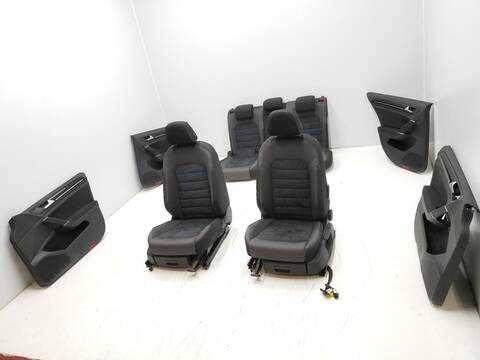 Foto 2ª: Juego Asientos Completos Volkswagen Golf ADVANCE BLUEMOTION [CXXB] (2013)