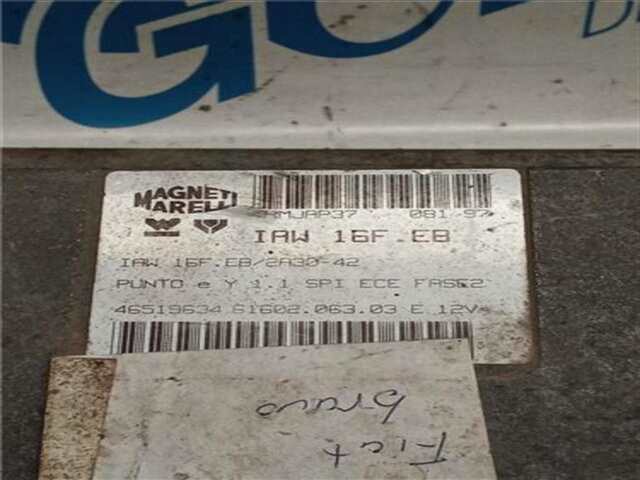 Foto 2ª: Centralita Motor ECU Fiat Punto 1.1 G BERLINA [176 A6.000]