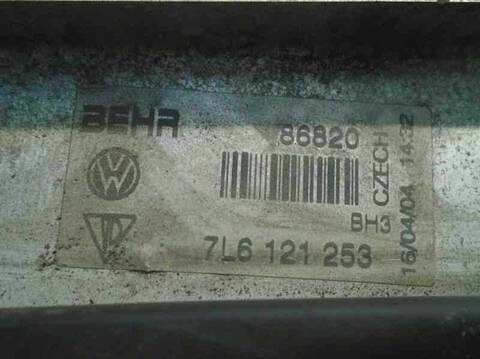 Foto 2ª: Radiador Motor Volkswagen Touareg TDI R5 174CV 128KW [BAC] (2004)