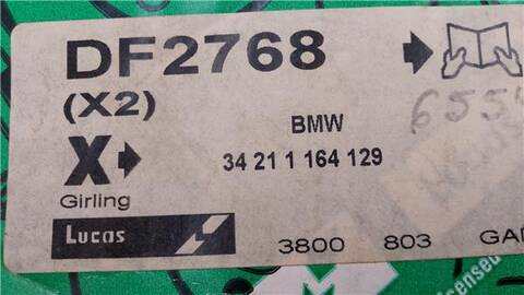Foto 3ª: Disco Freno Trasero Bmw Serie 5 518 2.0 520D [2 0 LTR. - 100 KW 16V DIESEL CAT] BERLINA 136CV