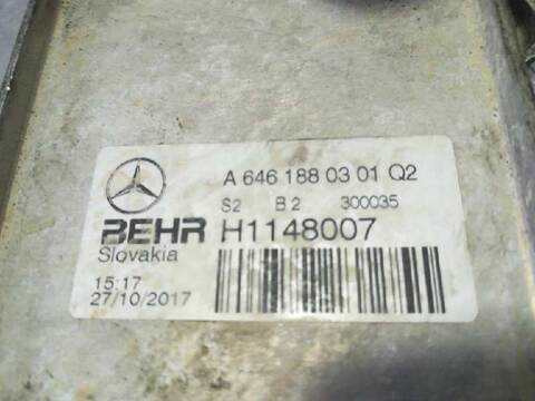 Foto 2ª: Radiador Aceite Mercedes Vito 111 CDI COMPACTO 639.601) 109CV 80KW [D646982] (2005)