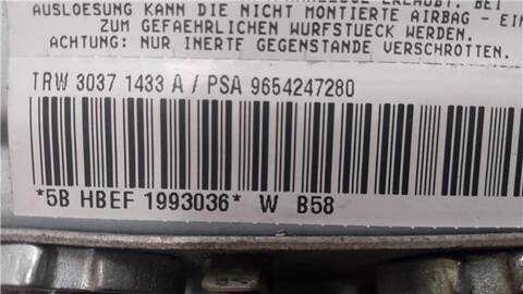 Foto 2ª: Airbag Delantero Derecho Citroen C4 2.0 EXCLUSIVE [2 0 LTR. - 100 KW HDI FAP CAT RHR - DW10BTED4)] PICASSO 136CV