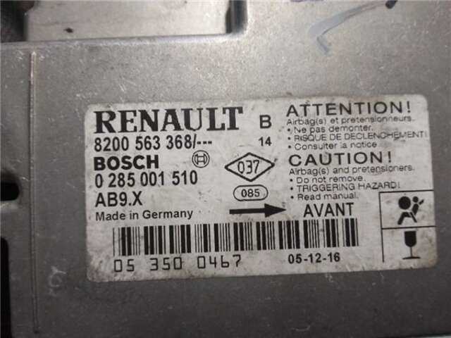 Foto 3ª: Centralita Airbag Renault Clio 