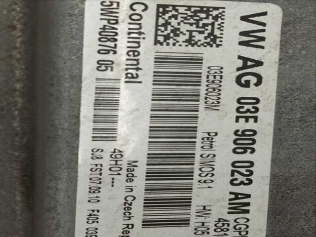 Foto 4ª: Centralita Motor ECU Seat Ibiza EMOCION 60CV 44KW [CGP] (2010)