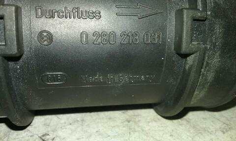 Foto 2ª: Caudalimetro Opel Corsa 1.2 16V CAT Z 12 XE - LW4) 75CV 55KW [Z12XE] (2002)