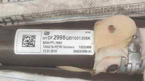 Airbag Cortina Delantero Izquierdo Opel Insignia 2.0 16V CDTI BERLINA 160CV 118KW