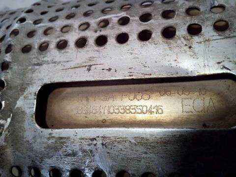 Foto 2ª: Filtro Particulas Peugeot 307 2.0 16V HDI FAP CAT RHR - DW10BTED4) BERLINA 136CV 100KW (2005)