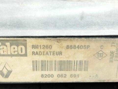 Foto 3ª: Radiador Motor Renault Megane 1.9 D AUTHENTIQUE BERLINA 80CV 59KW I FASE 2 BERLINA BA0) [F9Q Q7] (2001)