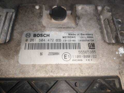 Centralita Motor ECU Opel Zafira A16XNT