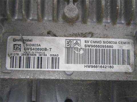 Foto 2ª: Centralita Motor ECU Citroen C4 2.0 HDI PICASSO 136CV 100KW [RHJ-DW10BTED4] (2009)
