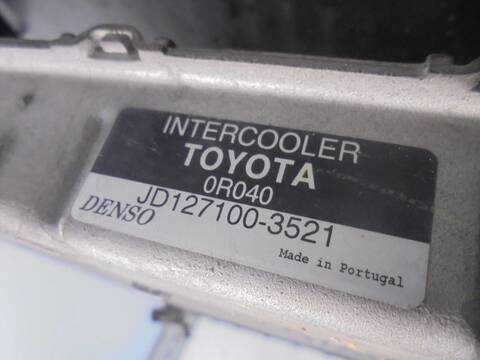 Foto 4ª: Intercooler Toyota Corolla 2.0 D-4D 124CV 91KW [1ADFTV] (2013)
