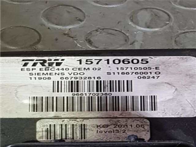 Foto 3ª: Abs Peugeot 407 2.0 HDI 135 [RHR (DW10BTED4)]