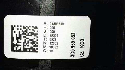 Foto 3ª: Anillo Airbag Volkswagen Passat ADVANCE 4MOTION 140CV 103KW [BKP] (2006)