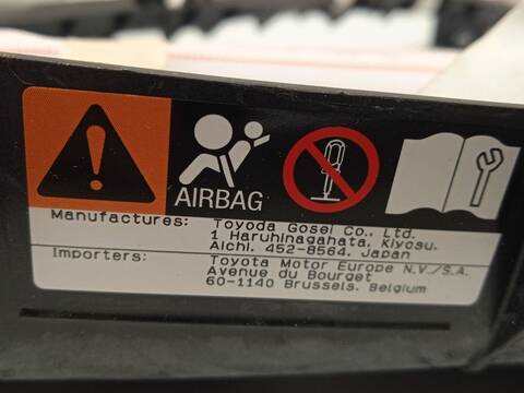 Foto 4ª: Airbag Cortina Delantero Izquierdo Toyota Corolla 1.8 HYBRID ZWE211) 98CV 72KW [2ZR] (2020)
