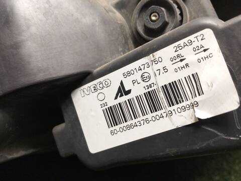 Foto 3ª: Faro Izquierdo Iveco Daily 33S16 35S16 35C16 40C16 50C16 156CV 115KW FURGONETA [F1AGL411A,F1AGL411B,F1AGL411G,F1AGL411N,F1AGL411U] (2019)