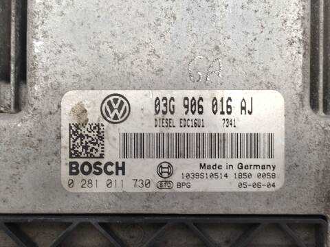 Foto 3ª: Centralita Motor ECU Seat Leon 2.0 TDI 140CV 103KW [BKD] (2005)