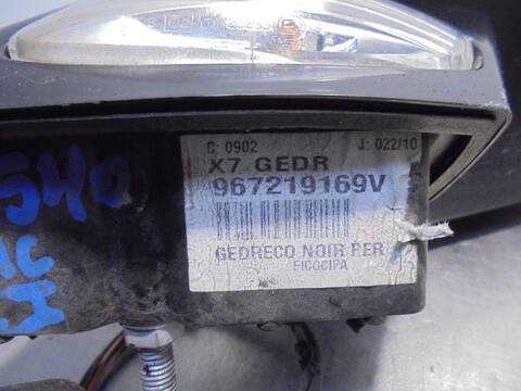 Foto 2ª: Retrovisor Izquierdo Citroen C5 BUSINESS BERLINA 140CV 103KW [RHF] (2010)