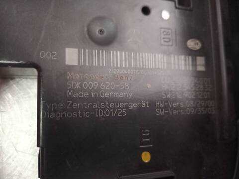 Foto 4ª: Caja Reles Fusibles Mercedes Clase E 180 E 220 CDI BLUEEFFICIENCY EDITION 212.002) 170CV 125KW [OM651924] (2010)