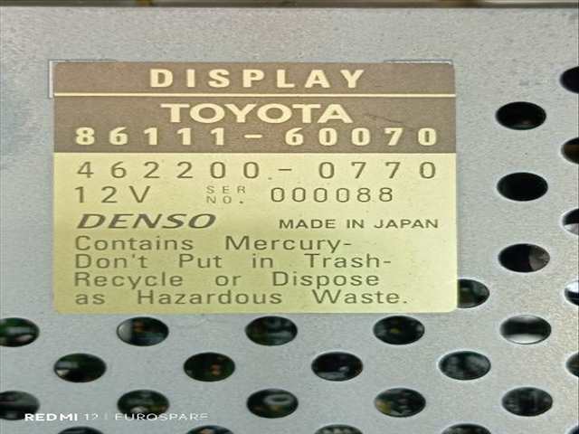 Foto 3ª: Sistema GPS Lexus LX 4.7 G 470 V8 (2002)