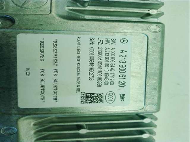 Foto 3ª: Centralita Motor ECU Mercedes Clase E 180 E 300 238.348) (2016)