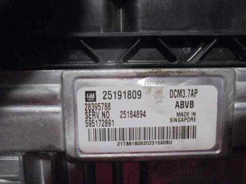 Foto 2ª: Centralita Motor ECU Chevrolet Cruze LT 163CV 120KW [Z20D1] (2013)