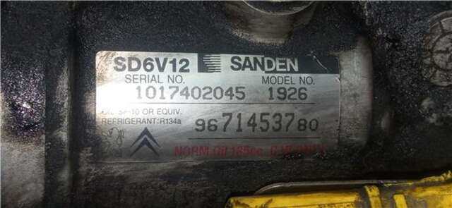 Compresor Aire Acondicionado Peugeot 206 1.4 HDI ECO 70