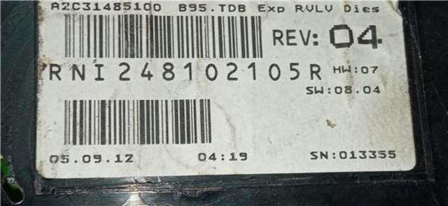 Cuadro de Instrumentos Renault Megane 1.2 EXPRESSION [1.2 LTR. - 85 KW 16V TCE] III BERLINA 5P (2008-_)