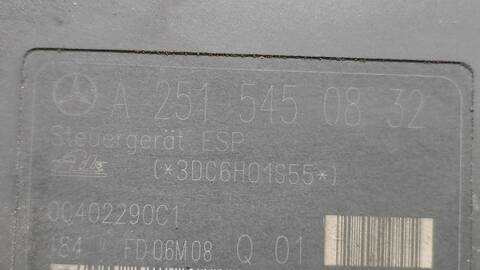 Foto 4ª: Abs Mercedes Clase R 280 R 350 CDI 4-MATIC 251.022) 224CV 165KW [OM642950] (2006)