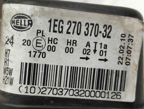 Foto 2ª: Faro Derecho Opel Astra COSMO BERLINA 101CV 74KW [Z17DTH] (2006)