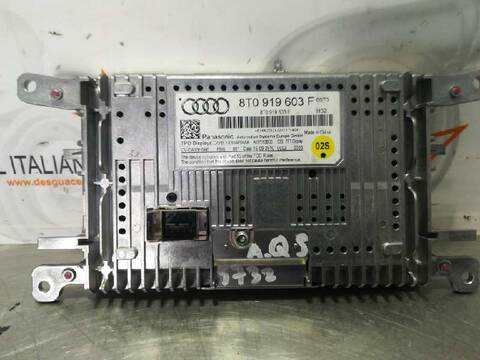 Foto 2ª: Pantalla Multifuncion Audi Q5 2.0 TDI 125KW) 170CV [CGLB] (2010)