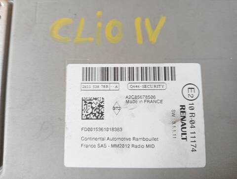 Foto 2ª: Centralita Motor ECU Renault Clio AUTHENTIQUE 76CV (2012)
