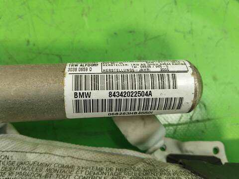 Foto 2ª: Airbag Cortina Delantero Izquierdo Bmw X3 2.0 16V DIESEL CAT 150CV 110KW [M47T2] (2006)